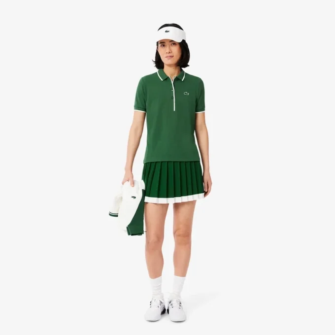 Damen-Polohemd in Regular Fit mit Thermoregulierung für Tennis