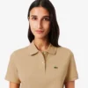 Damen-Poloshirt in Regular Fit aus geschmeidigem Petit Piqué