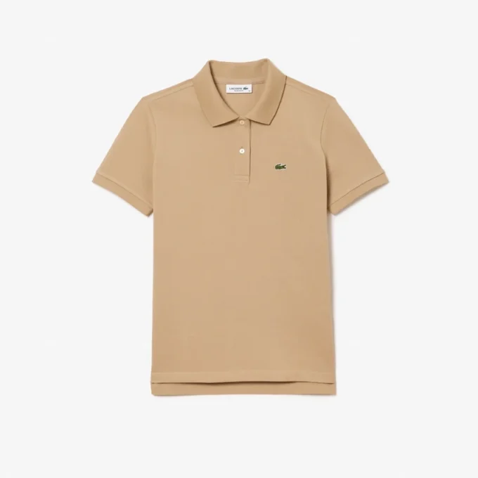 Damen-Poloshirt in Regular Fit aus geschmeidigem Petit Piqué