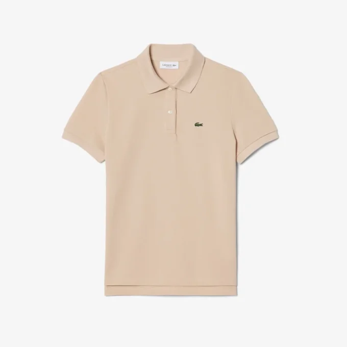 Damen-Poloshirt in Regular Fit aus geschmeidigem Petit Piqué