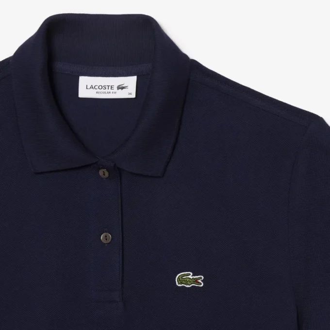 Damen-Poloshirt in Regular Fit aus geschmeidigem Petit Piqué