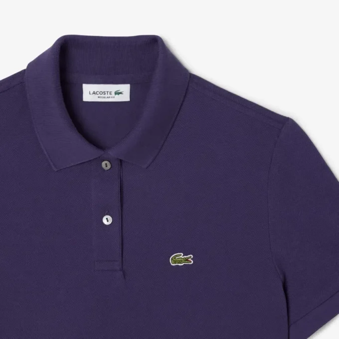 Damen-Poloshirt in Regular Fit aus geschmeidigem Petit Piqué
