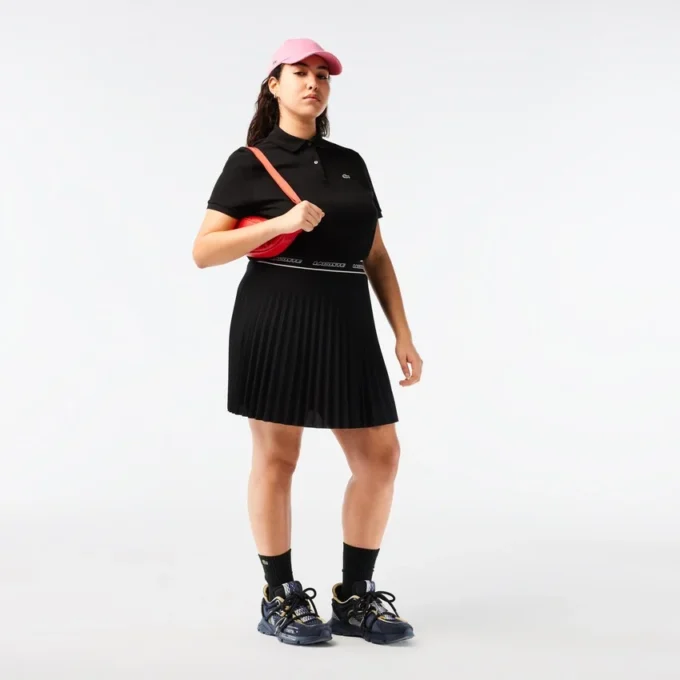 Damen-Poloshirt in Regular Fit aus geschmeidigem Petit Piqué