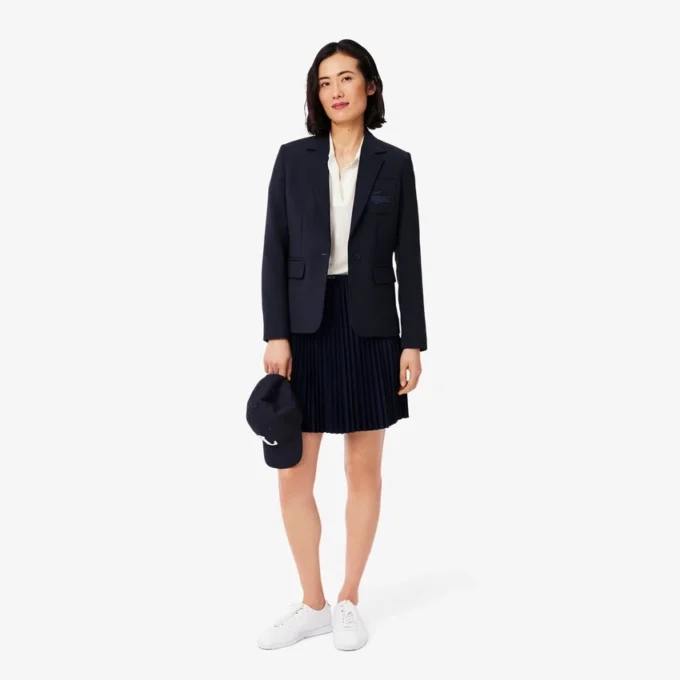 Damen-Poloshirt in Relaxed Fit aus Piqué