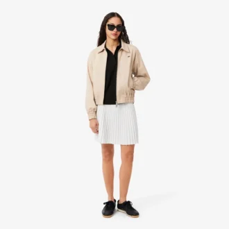 Damen-Poloshirt in Relaxed Fit aus Piqué