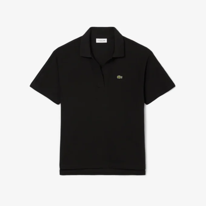 Damen-Poloshirt in Relaxed Fit aus Piqué