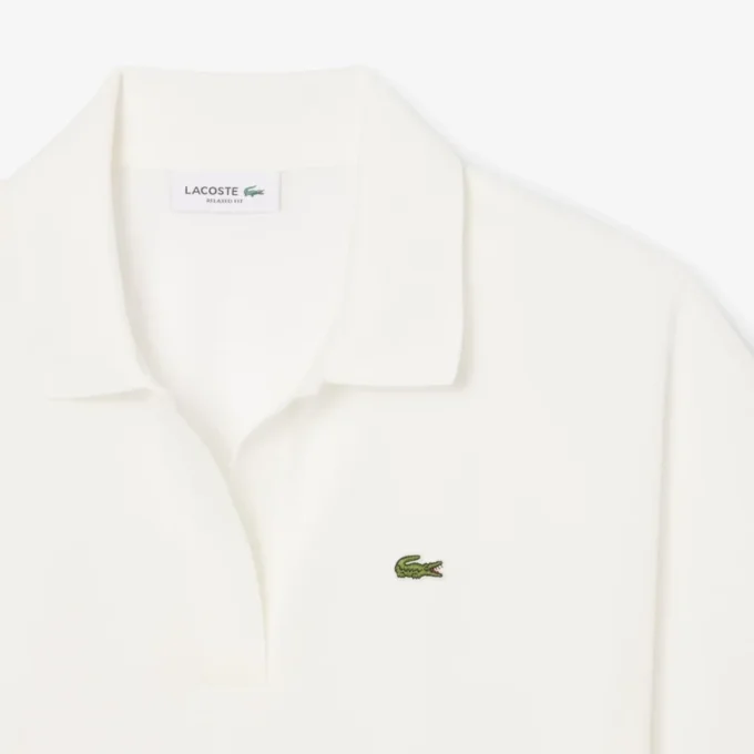 Damen-Poloshirt in Relaxed Fit aus Piqué