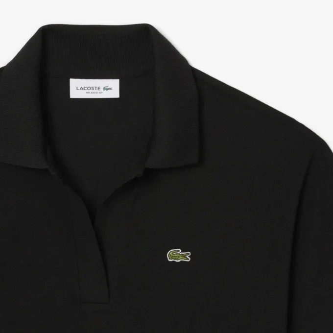 Damen-Poloshirt in Relaxed Fit aus Piqué