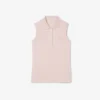 Damen-Poloshirt L.12.12 Slim Fit, ärmellos, Stretch
