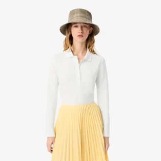 Damen-Poloshirt L.12.12 Slim Fit Stretch Mini Piqua