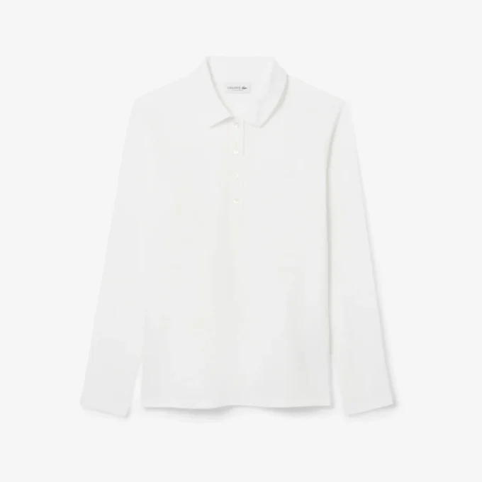 Damen-Poloshirt L.12.12 Slim Fit Stretch Mini Piqua