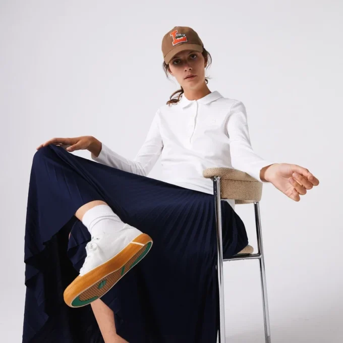 Damen-Poloshirt L.12.12 Slim Fit Stretch Mini Piqua