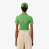 Damen-Poloshirt L.12.D Slim Fit aus gerippter Baumwolle