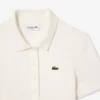 Damen-Poloshirt L.12.D Slim Fit aus gerippter Baumwolle
