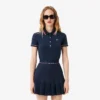 Damen-Poloshirt mit schmaler Passform und Zierdetails L.12.D