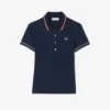 Damen-Poloshirt mit schmaler Passform und Zierdetails L.12.D