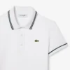 Damen-Poloshirt mit schmaler Passform und Zierdetails L.12.D