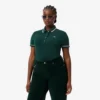 Damen-Poloshirt mit schmaler Passform und Zierdetails L.12.D
