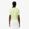 Damen-Poloshirt „Slim Fit Pointelle“ mit L.12.D-Logo