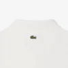 Damen-Poloshirt „Slim Fit Pointelle“ mit L.12.D-Logo