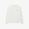 Damen-Pullover aus Baumwolle mit Rundhalsausschnitt und lockerer Passform