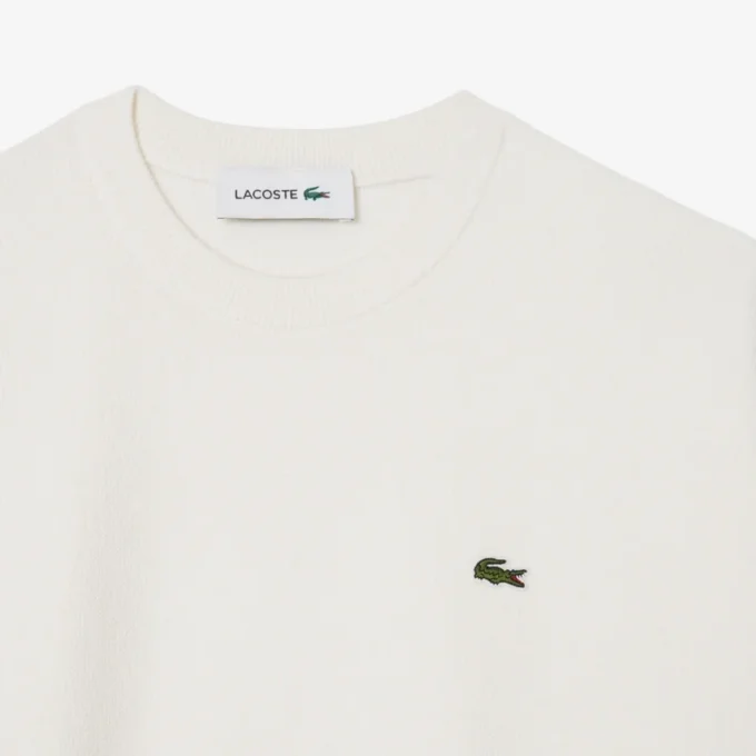 Damen-Pullover aus Baumwolle mit Rundhalsausschnitt und lockerer Passform