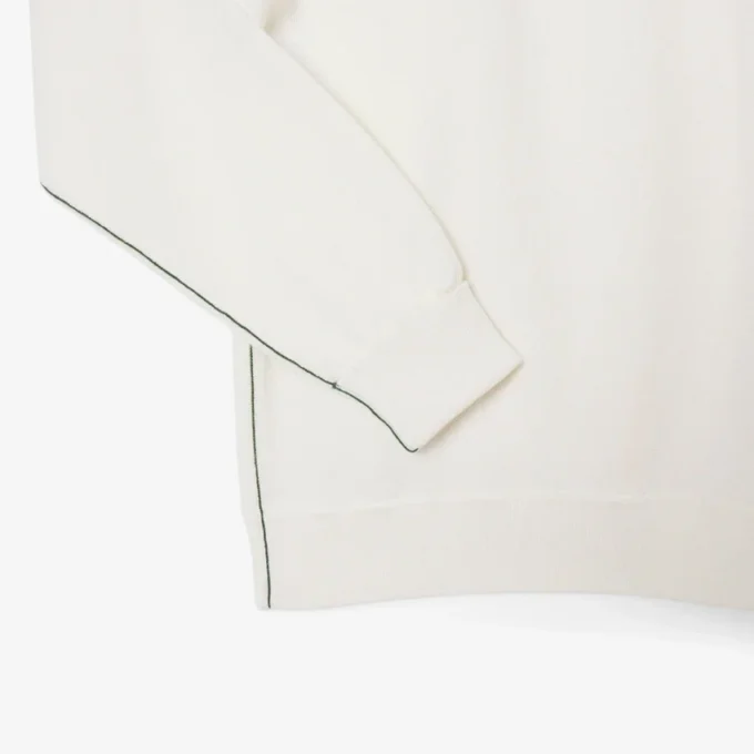 Damen-Pullover aus Baumwolle mit Rundhalsausschnitt und lockerer Passform