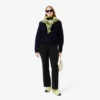 Damen-Pullover aus Wolle mit hohem Kragen und lockerer Passform