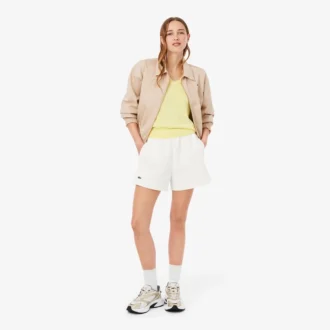 Damen-Shorts aus Double-Face-Piqué