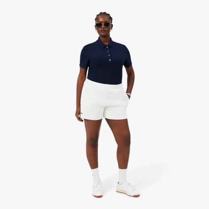 Damen-Shorts aus Double-Face-Piqué