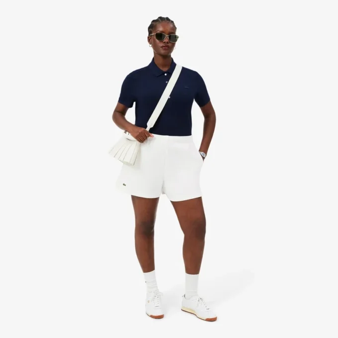 Damen-Shorts aus Double-Face-Piqué