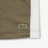 Damen-Shorts aus Satin-Jersey mit Pointelle-Streifen