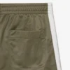 Damen-Shorts aus Satin-Jersey mit Pointelle-Streifen