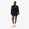 Damen-Strickjacke aus Merinowolle mit Rippstrick
