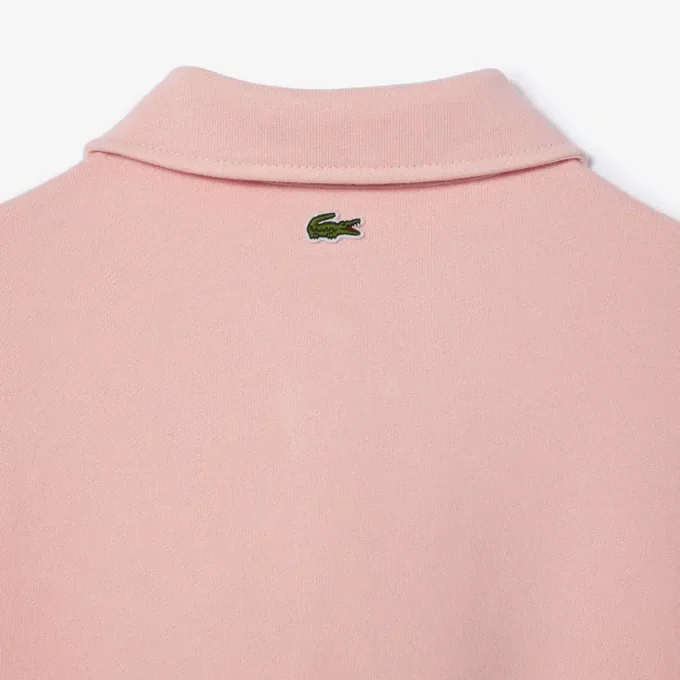 Damen-Sweatshirt mit Polo-Kragen und besticktem Relaxed Fit