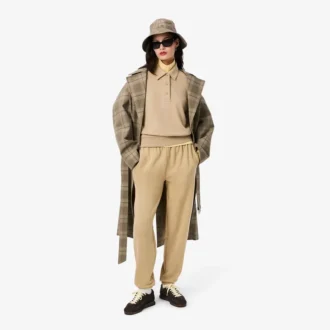 Damen-Sweatshirt mit Poloshirt-Kragen