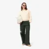 Damen-Sweatshirt mit Poloshirt-Kragen
