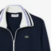 Damen-Sweatshirt mit Reißverschluss und Streifenakzenten