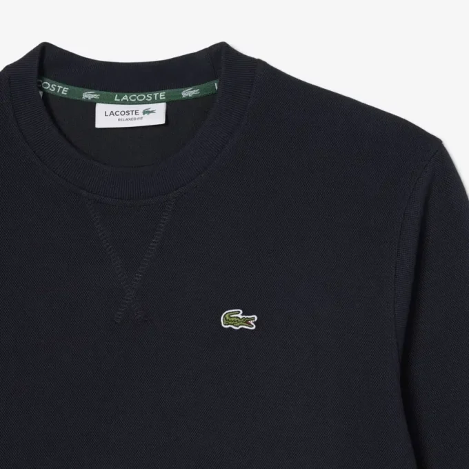 Damen-Sweatshirt mit Rundhalsausschnitt und lockerer Passform