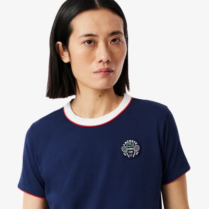Damen-Tennis-Shorts aus Stretch-Piqué im Heritage-Stil