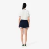 Damen-Tennis-Shorts aus Stretch-Piqué im Heritage-Stil