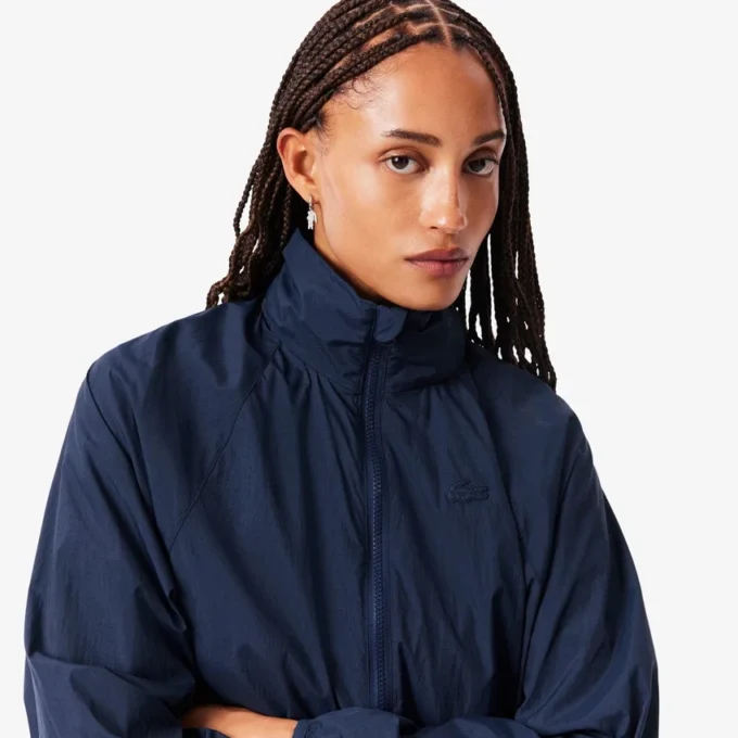 Damen-Trainingsjacke mit Kapuze
