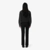 Damenhose mit hoher Taille und ausgestelltem Bein