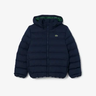 Diamond-Daunenjacke mit Kapuze für Kinder