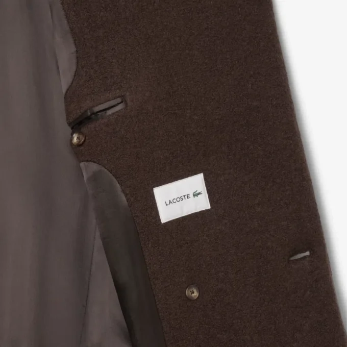 Doppelreihiger Wollmantel für Damen