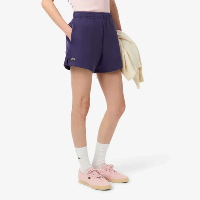 Doppelseitige Piqué-Shorts für Damen