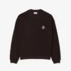 Double-Face-Piqué-Sweatshirt mit Emblem