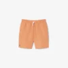 Einfarbige, gefütterte Retroshorts