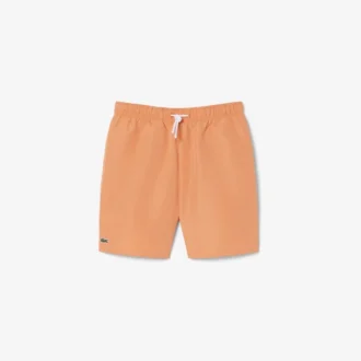 Einfarbige, gefütterte Retroshorts