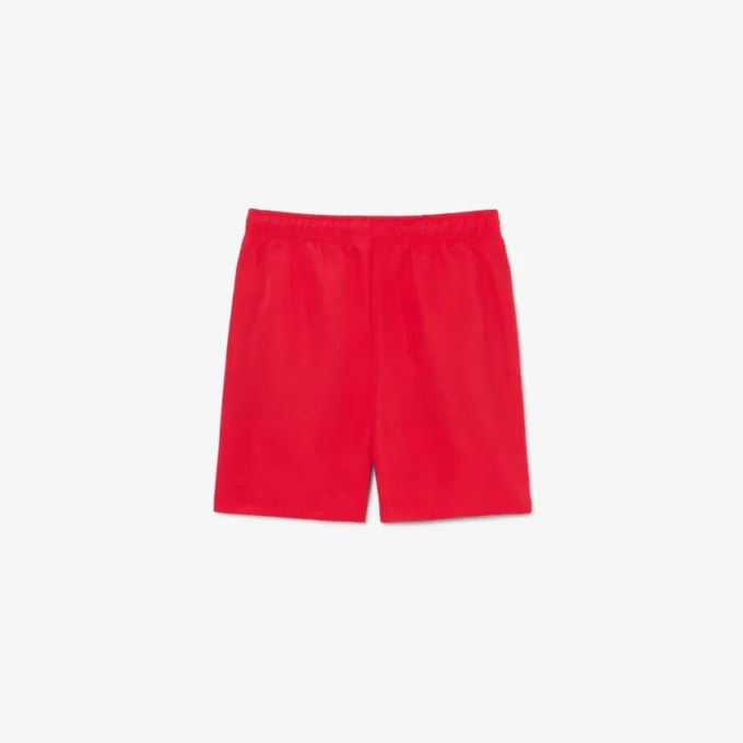 Einfarbige, gefütterte Retroshorts